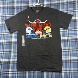 Blue 84 Valero Alamo Bowl 2024 BYU Cougars vs Colorado Buffaloes T-Shirt Black M
